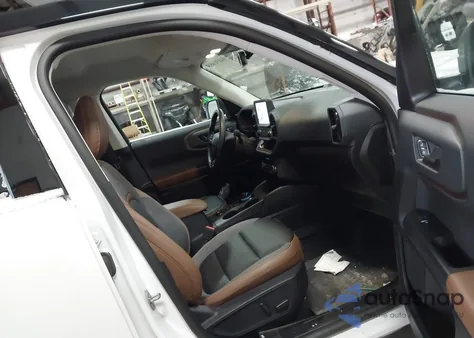 2024 Ford Bronco Sport Outer Banks z USA, uszkodzony, nr VIN 3FMCR9C66RRF58936